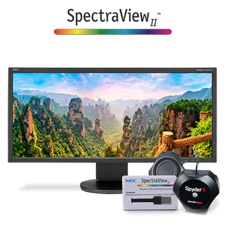 Nec Display Solutions Ea295Wmi-Bk-Sv; 29 Led Backlit Ips Lcd Monitorwith Spectraview Color C EA295WMi-BK-SV